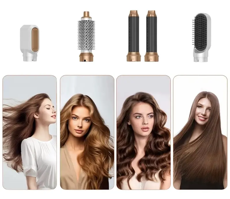 Embouts Ayahair AirStyler 5 multifonction sèche lisse boucle
