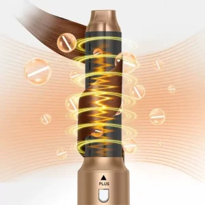 Démonstration AirStyler 5 avec l'embout boucles